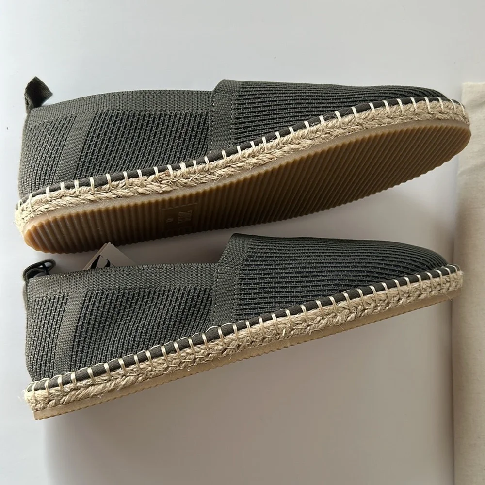 Zara  Men’s Green Espadrilles Size 8